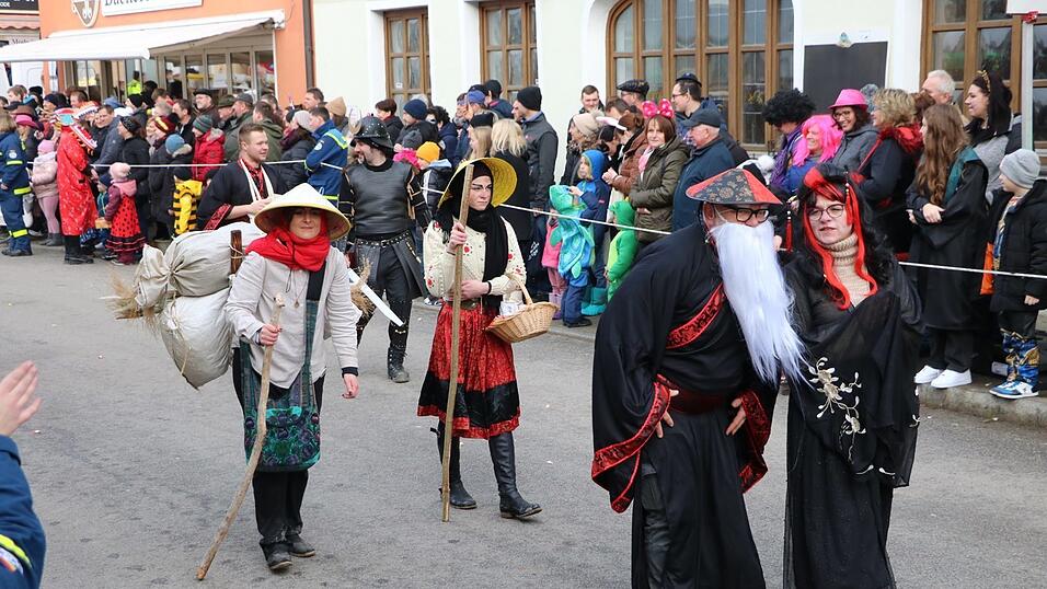 Beim Bogener Faschingsumzug war einiges geboten.