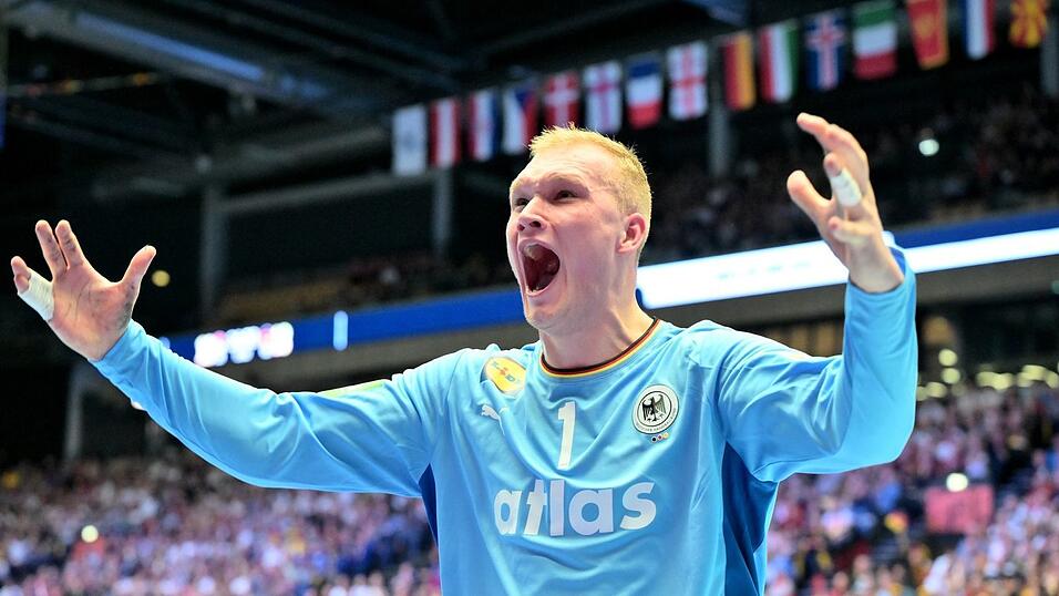 David Sp&auml;th heizte den Zuschauern mit starken Paraden ordentlich ein.