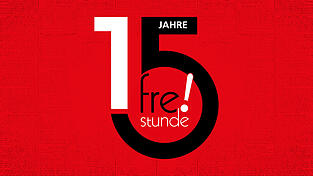 15 Jahre Freistunde. 15 Jahre Freistunde.