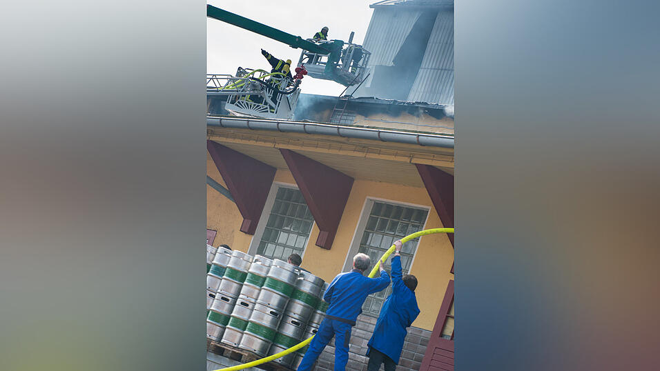 Bei dem Brand in der Irlbacher Schlossbrauerei entstand ein Millionenschaden. Foto: Mathias Adam