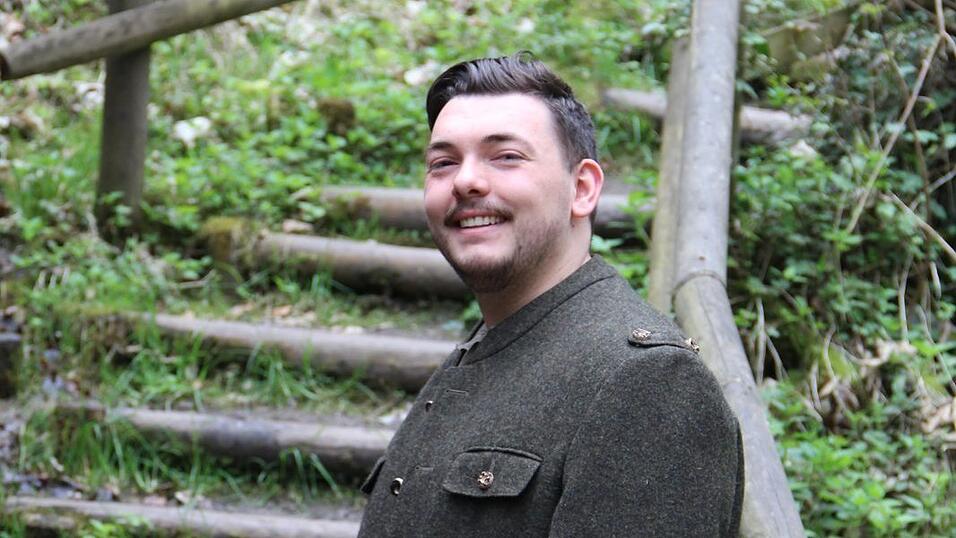 Der 21-j&auml;hrige Thomas Bullway Fischer war schon fr&uuml;her mit seinem Onkel Johann Fischer - dem vorherigen Felsenw&auml;chter - am Naturdenkmal unterwegs.