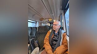 In der Waldbahn kommen Hermann Wagner viele Erinnerungen hoch. Dabei fing alles mit einer Ausbildung zum Lokführer an.