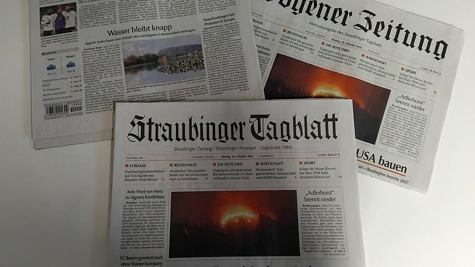 Die Lokalzeitung gibt täglich eine Überblick über Themen in der Region. Die Lokalzeitung gibt täglich eine Überblick über Themen in der Region.