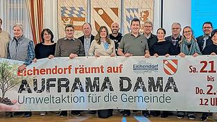 Allen voran der Marktgemeinderat, r&auml;umen ab 21. M&auml;rz in Eichendorf wieder Ehrenamtliche den M&uuml;ll anderer weg.