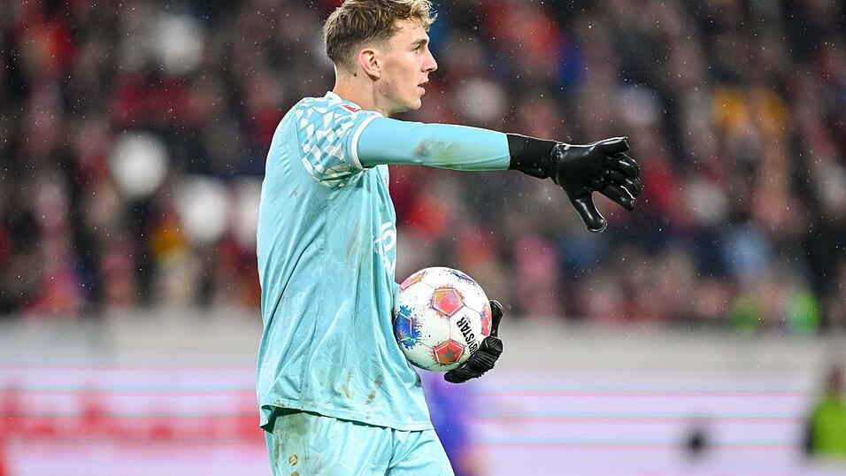 Vertrat Robin Zentner im FSV-Tor: Lasse Rieß Vertrat Robin Zentner im FSV-Tor: Lasse Rieß