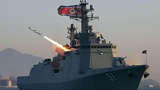 Nordkorea hat erneut Raketen getestet.
