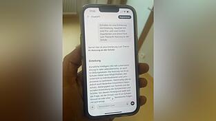 In zehn Sekunden spuckt der Chatbot die Erörterung aus. Das hilft zwar nicht in der Prüfung, doch die Hausaufgabe ist schnell erledigt.