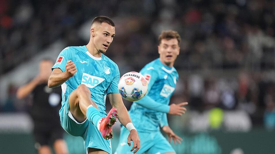 Hoffenheims Tim Lemperle (l) in Aktion. Hoffenheims Tim Lemperle (l) in Aktion.