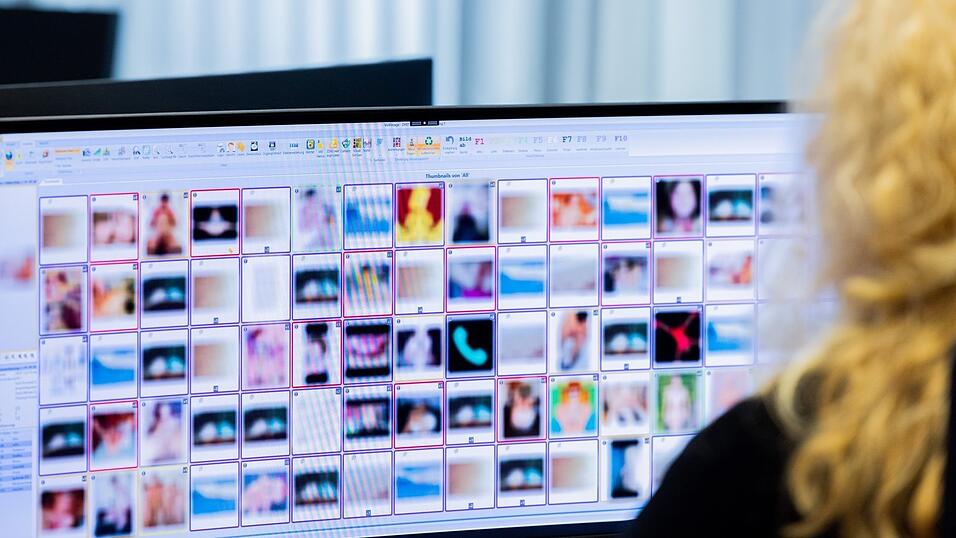 &Uuml;ber 70 000 Bilder und Videos hatte der Angeklagte heruntergeladen. Die Polizei nutzt bei der Auswertung auch K&uuml;nstlicher Intelligenz. (Symbolfoto)