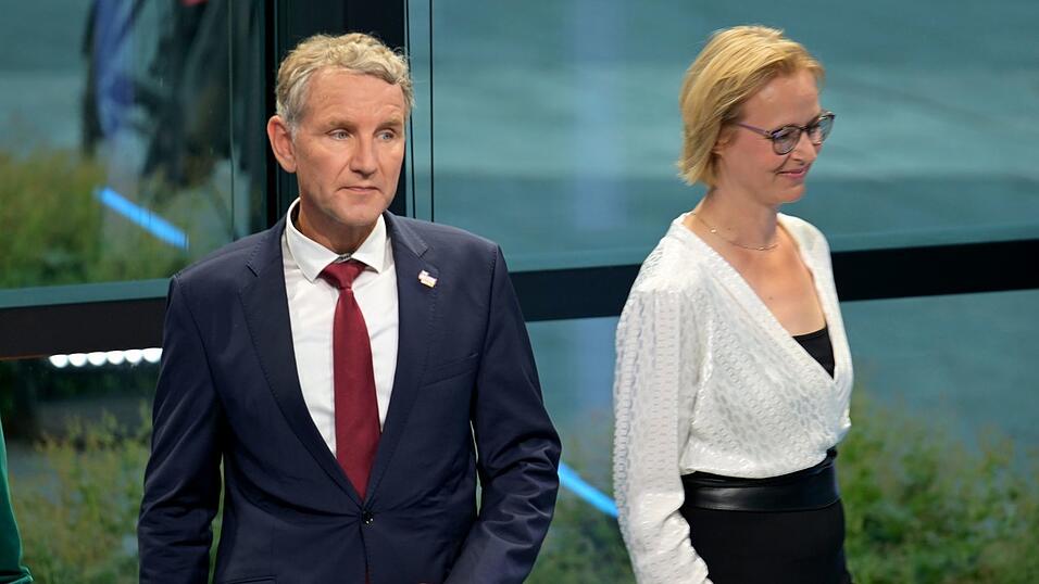 Die th&uuml;ringische BSW-Politikerin Katja Wolf steht f&uuml;r strikte Abgrenzung gegen die AfD. (Archivbild)