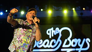 Andere Musiker verkaufen Songrechte, die Beach Boys haben die ganze Marke hergegeben - inklusive Bildrechte. Das Gesicht von Sänger Mike Love könnte zum Beispiel für ein Digitalprojekt in eine Umgebung montiert werden. Andere Musiker verkaufen Songrechte, die Beach Boys haben die ganze Marke hergegeben - inklusive Bildrechte. Das Gesicht von Sänger Mike Love könnte zum Beispiel für ein Digitalprojekt in eine Umgebung montiert werden.
