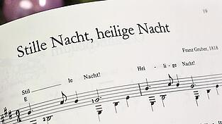 Stille Nacht, heilige Nacht geh&ouml;rt zu den bekanntesten Weihnachtsliedern.