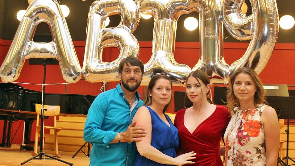 Beste Stimmung auf der Abifeier des Gymnasiums Seligenthal.