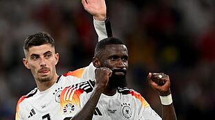 Kai Havertz und Antonio Rüdiger sind Vize-Kapitäne im DFB-Team. (Archivbild) Kai Havertz und Antonio Rüdiger sind Vize-Kapitäne im DFB-Team. (Archivbild)