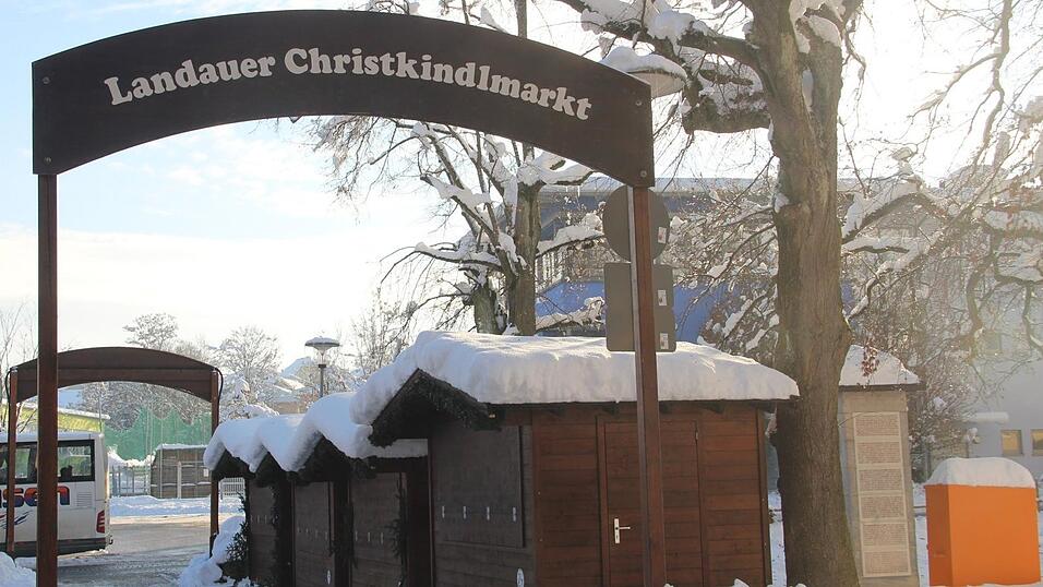Der Christkindlmarkt in Landau startet heuer am Donnerstag, 5. Dezember.