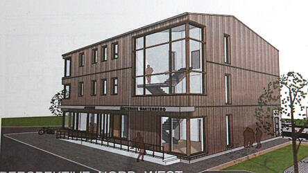 Das &Auml;rztehaus, wie es werden soll.