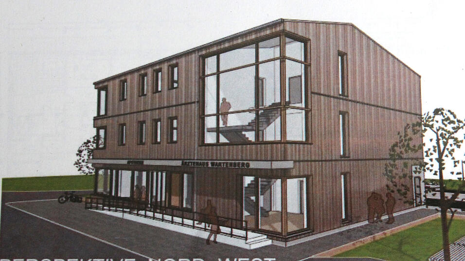 Das &Auml;rztehaus, wie es werden soll.