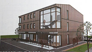 Das &Auml;rztehaus, wie es werden soll.