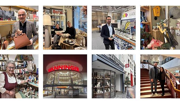 Rundum zufrieden mit dem Weihnachtsgeschäft: die Straubinger Geschäftsleute.