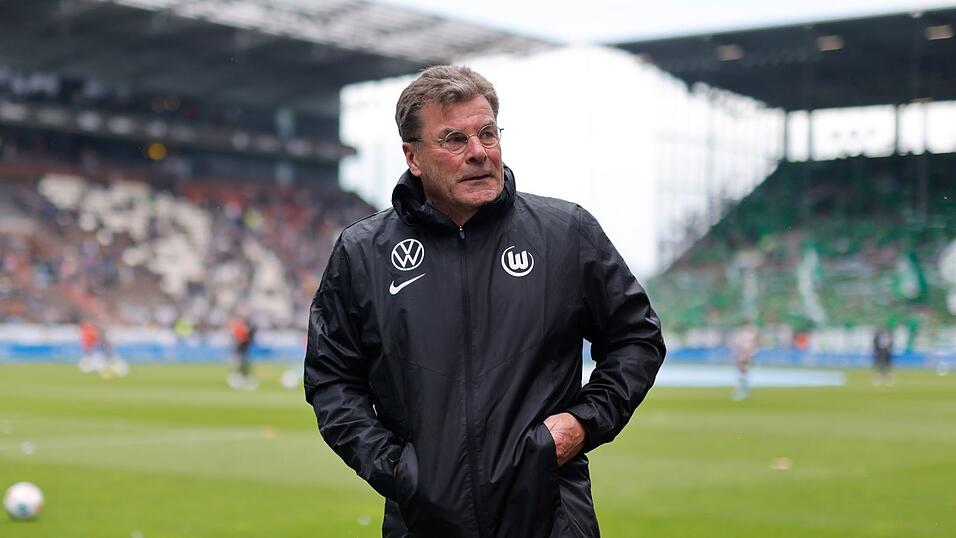 Trainer Dieter Hecking vom VfL Wolfsburg Trainer Dieter Hecking vom VfL Wolfsburg