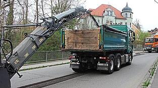 Die Bauarbeiten zwischen Bahnhofstra&szlig;e und Kreuzkirche haben begonnen.