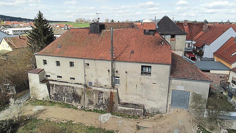 Das Gebäude der Rötzer Genossenschaftsbrauerei