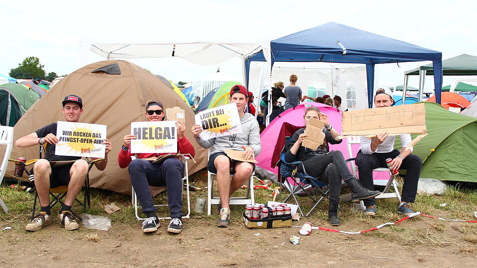 Die Besucher des Pfingst-Open-Airs waren drei Tage lang in Feierlaune. (Foto: David Voltz) Die Besucher des Pfingst-Open-Airs waren drei Tage lang in Feierlaune. (Foto: David Voltz)