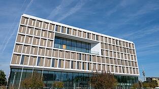 Das Strafjustizzentrum w&auml;hrend der Bauphase vergangenes Jahr. (Archivbild)
