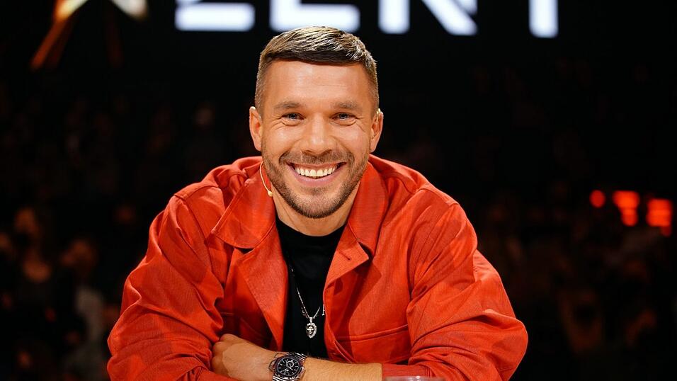 Mit seiner schlechten Bewertung besiegelte er das Ausscheiden von Uschi Bauer: Juror Lukas Podolski.