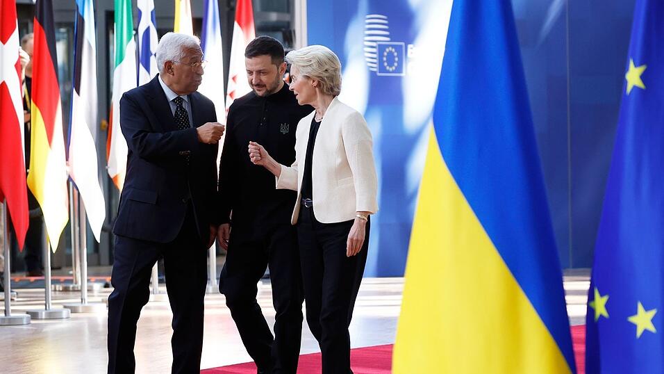 26 EU-Länder bekräftigten ihre Unterstützung für die Ukraine - nur Ungarn stellte sich quer.