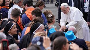 Papst Leo XIV. traf sich auch mit Missbrauchsopfern.