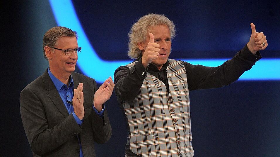 Günther Jauch wird 70 und bekommt Glückwünsche von seinem Freund Thomas Gottschalk. (Archivbild) Günther Jauch wird 70 und bekommt Glückwünsche von seinem Freund Thomas Gottschalk. (Archivbild)