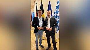 MdL Stefan Ebner mit EVP-Fraktionschef Manfred Weber