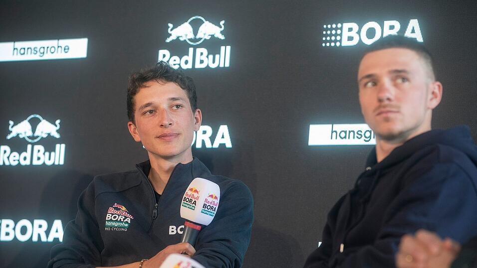 Nicht die besten Freunde: Florian Lipowitz (l) und Remco Evenepoel. (Archivbild) Nicht die besten Freunde: Florian Lipowitz (l) und Remco Evenepoel. (Archivbild)