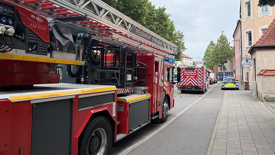 Einsatz am Stadtgraben. Einsatz am Stadtgraben.
