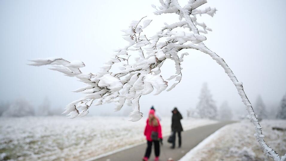 Schnee zu Weihnachten wird es nur vereinzelt geben.