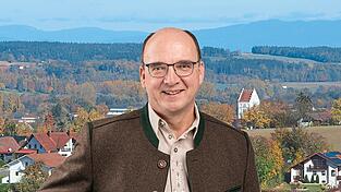 Martin Huber f&uuml;hlt sich in der Heimatgemeinde wohl und m&ouml;chte sie weiter gestalten.