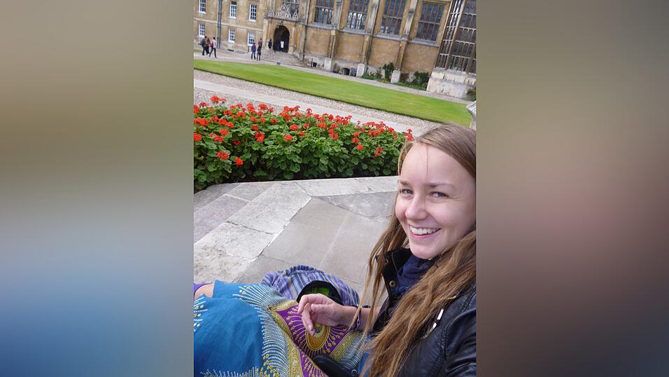 Anika ist ein Jahr in England.