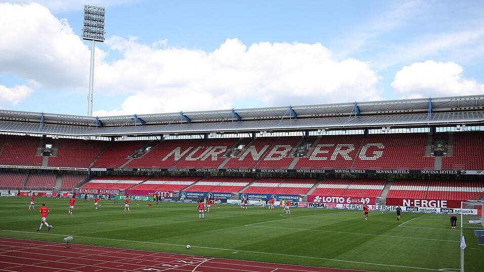 Das Max-Morlock-Stadion in Nürnberg in seinem heutigen Ausbauzustand (Archivbild). Das Max-Morlock-Stadion in Nürnberg in seinem heutigen Ausbauzustand (Archivbild).