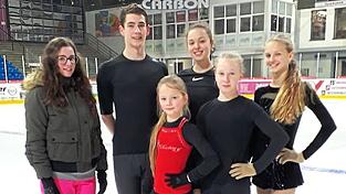 Die jungen Deggendorfer Eiskunstl&auml;ufer konnten sehr zufrieden sein.