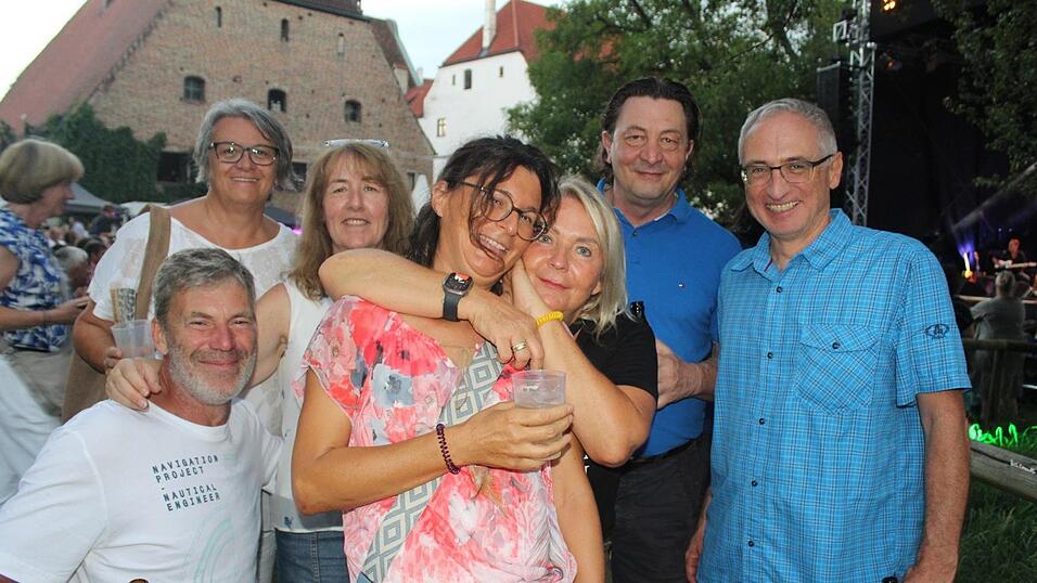 Die Landshuterinnen und Landshuter feierten beim LaSoNa-Open-Air.