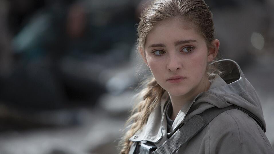 Das Bild zeigt eine Szene aus 'Tribute von Panem - Mockingjay 2'.