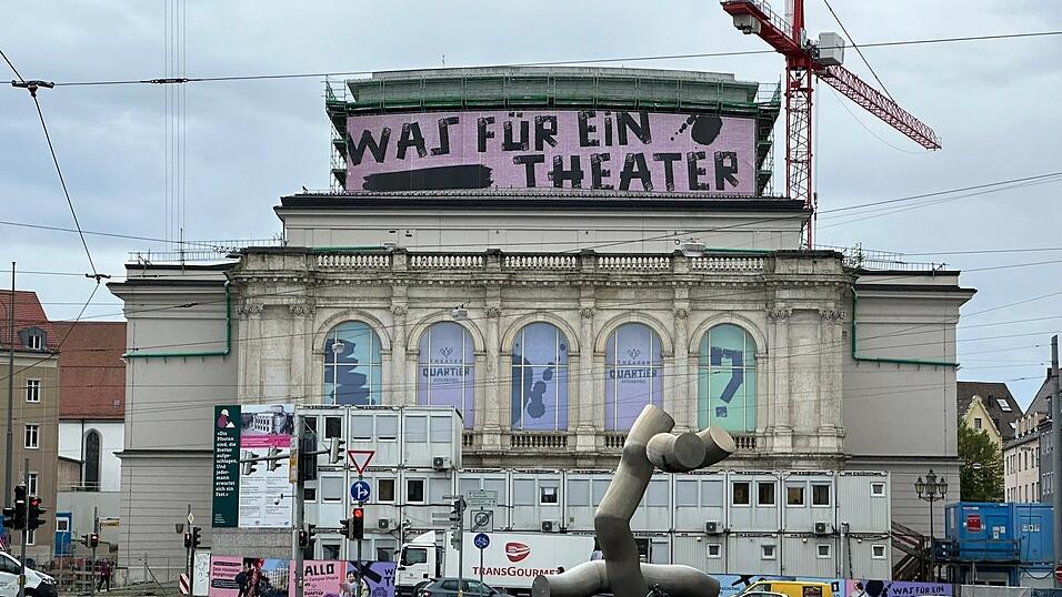 Auch die Sanierung des Staatstheaters Augsburg wird viel teurer als geplant. (Archivbild) Auch die Sanierung des Staatstheaters Augsburg wird viel teurer als geplant. (Archivbild)