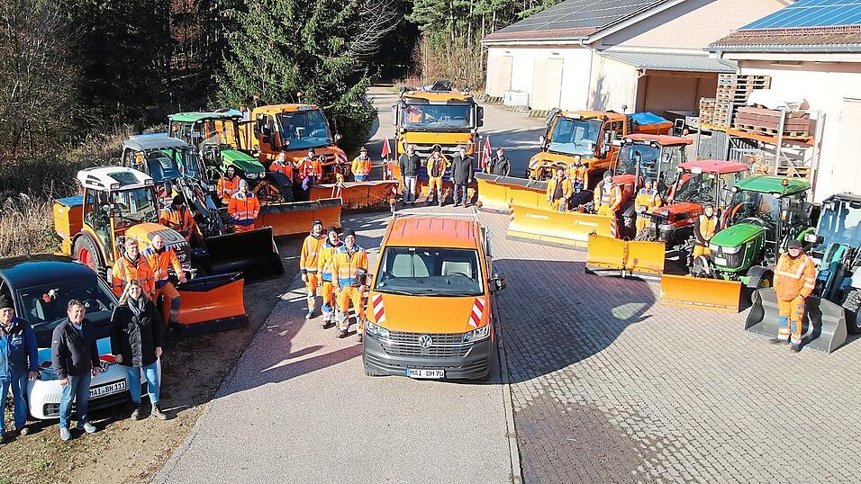Schnee und Eis können kommen, der Bauhof ist auf alles vorbereitet.