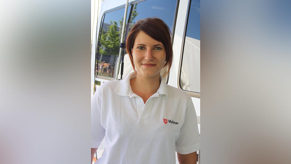 Bettina arbeitet bei den Maltesern. (Foto: dv) Bettina arbeitet bei den Maltesern. (Foto: dv)