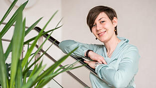 Tanja Pfeffer feiert am 14. Februar nicht nur den Valentinstag. (Foto: Mathias Adam)