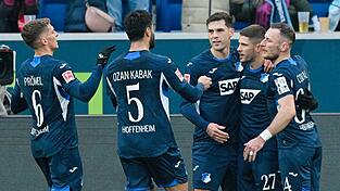 Brach den Bann gegen Union: Torj&auml;ger Andrej Kramaric (2.v.r.).