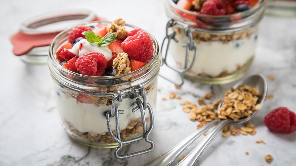 Auch kalorienbewusste Desserts können richtig lecker schmecken.