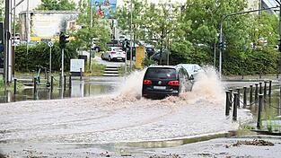 Über das Saarland zog am Sonntag ein Unwetter hinweg.