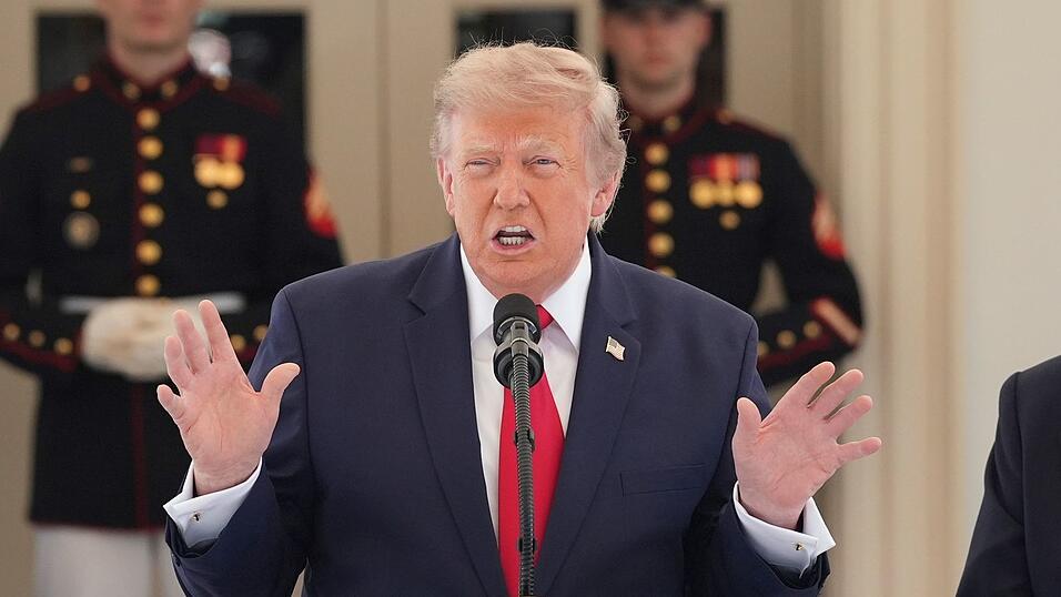 Die USA wollen den Iran weiter angreifen - das macht Trump klar.